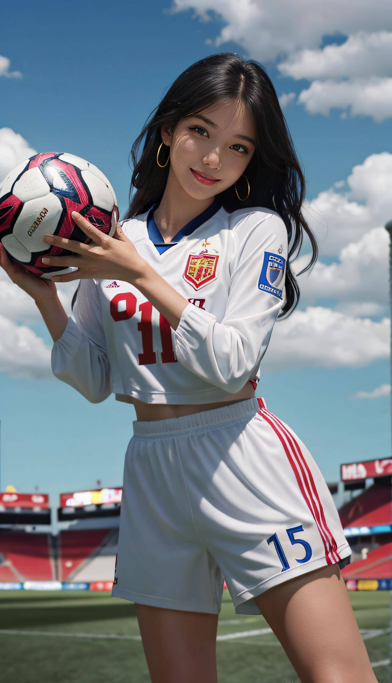 开云体育下载-足球锦标争夺赛中，女球员实力惊艳